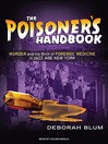 Cover image for The Poisoner's Handbook